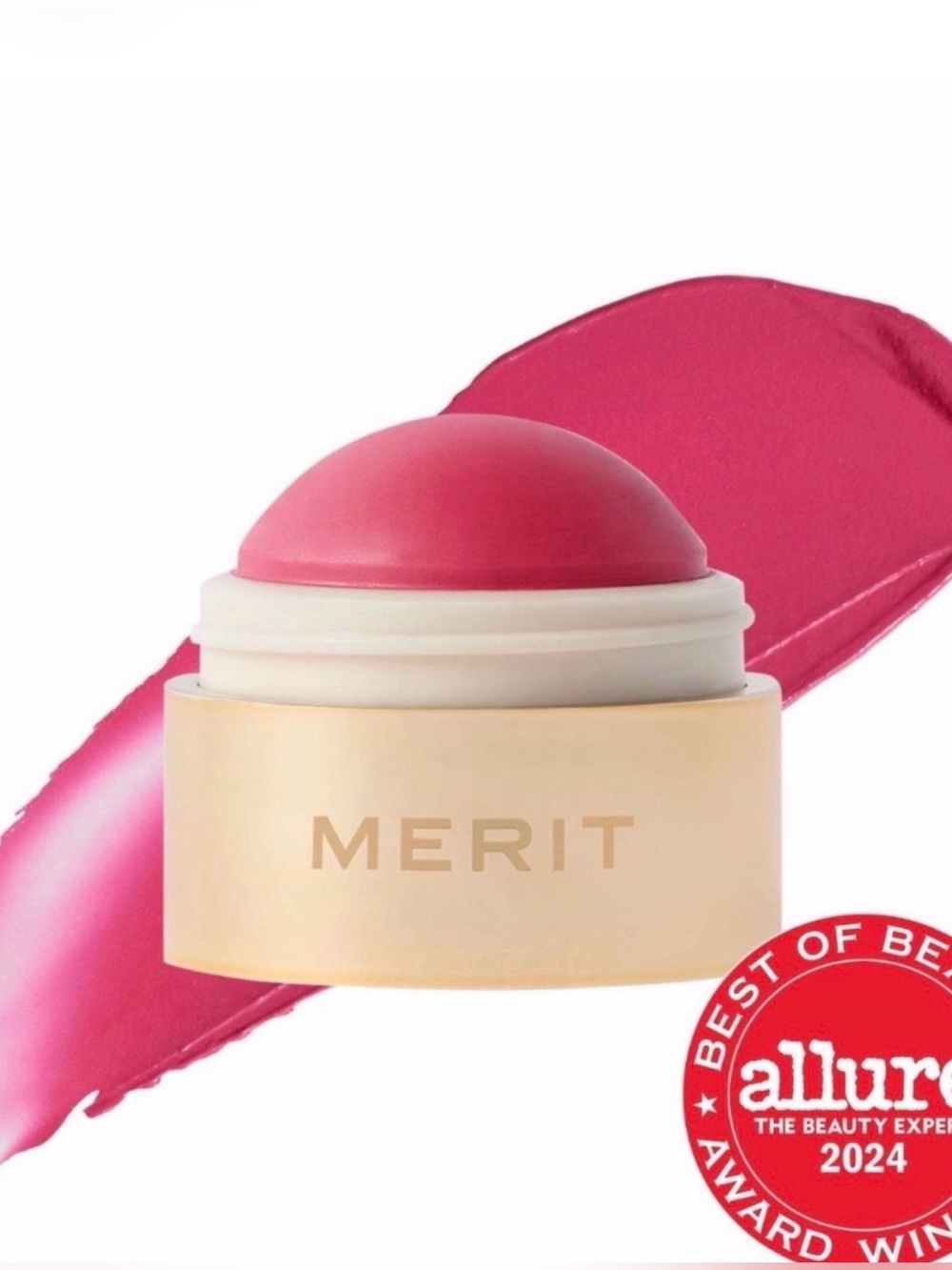 Merit Flush Balm in Le Bonbon Color, Brand New! Mini deluxe size!